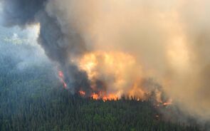 canadá incêndio fogo