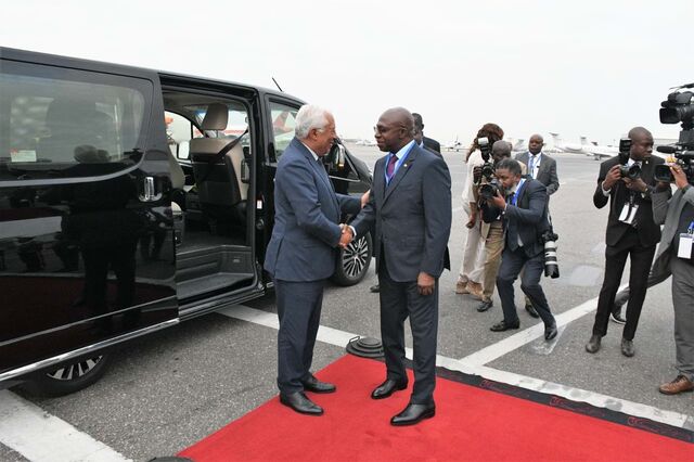 Fotogaleria: Chegada de António Costa a Angola