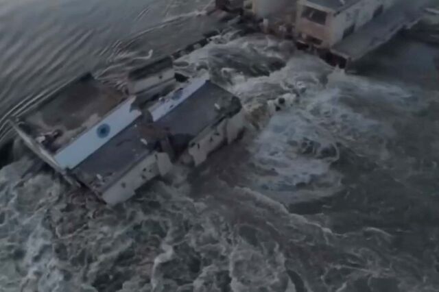 Barragem na Ucrânia: 40 povoações submersas e 16 mil deslocados. Zaporzizhya sem risco imediato