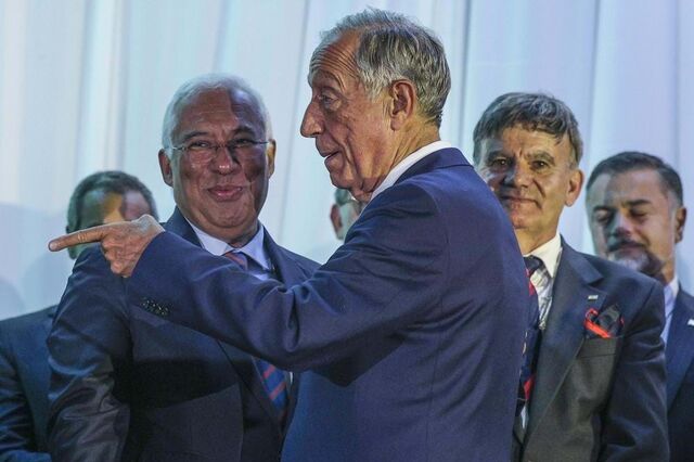 Marcelo diz que não falou nem um segundo sobre política interna com Costa 