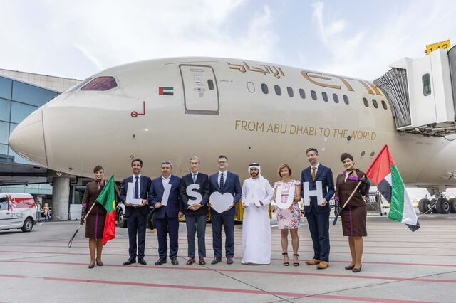 Etihad já fez primeiro voo direto para Lisboa. Rota prolongada para o inverno 