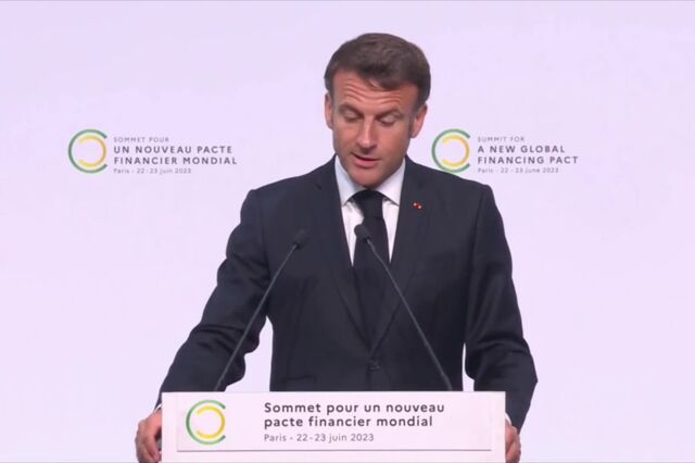 Macron alerta que países não devem escolher entre fim da pobreza e ambiente