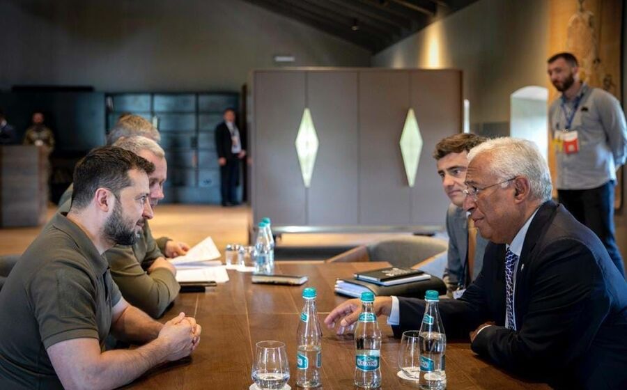 Zelensky e Costa