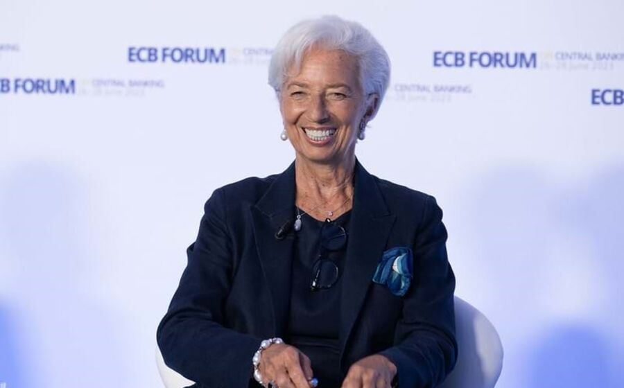 Christine Lagarde Forum BCE Sintra