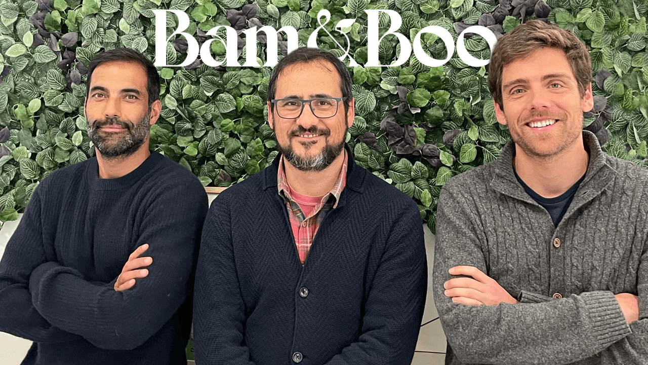 Da esquerda para a direita: Francisco Camacho, Fernando Ribeiro e Nuno Catarino, fundadores da Bam&Boo