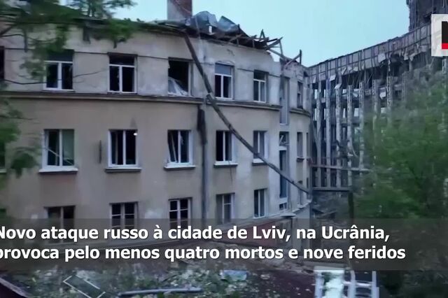 Lviv sofre ataque mais violento desde o início da invasão russa