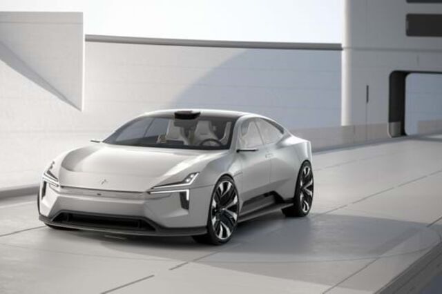 Polestar Precept na abertura do primeiro Polestar Space