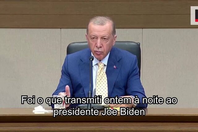 Erdogan: se a Turquia entrar na UE, a Suécia pode aderir à NATO