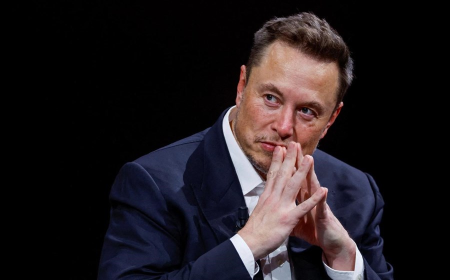 Elon Musk, o homem mais rico do mundo, vê fortuna subir 96,6 mil milhões de dólares em seis meses.