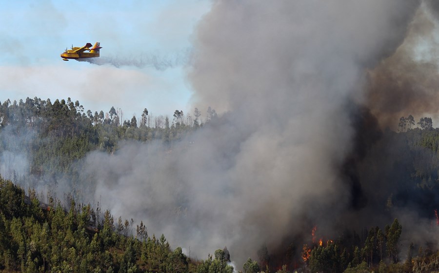 Portugal participa no Mecanismo europeu com dois meios aéreos médios pré-posicionados em Castelo Branco.