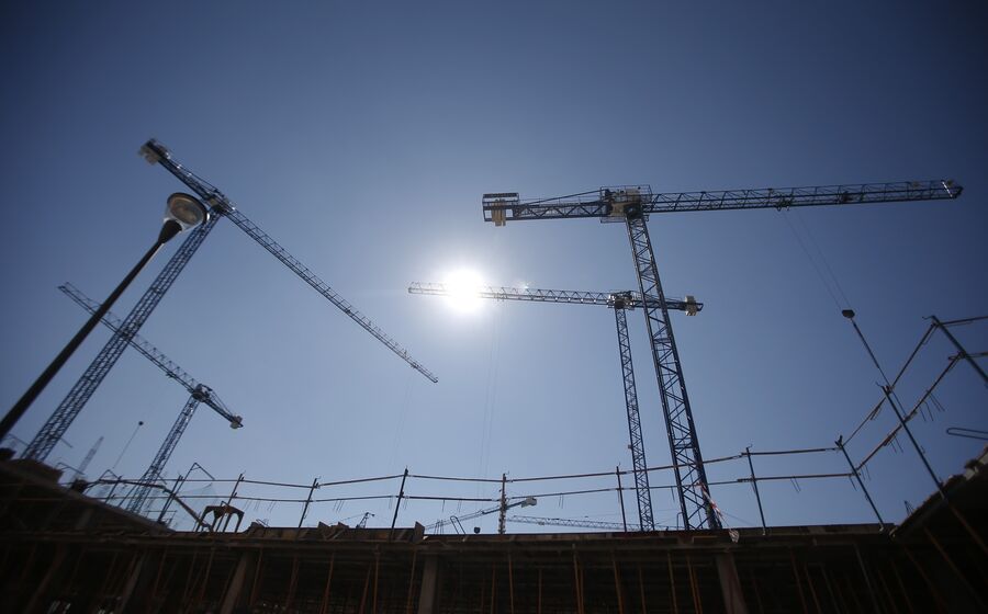 gruas construção