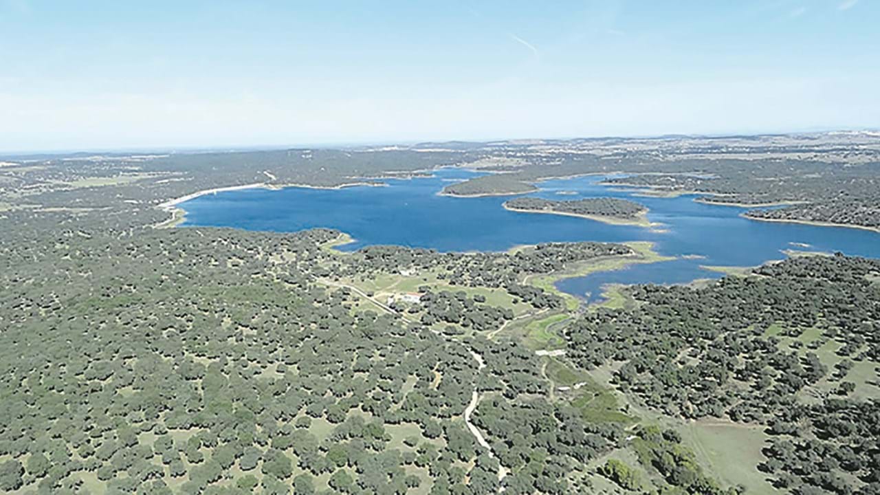 A Barragem dos Minutos, no Alentejo