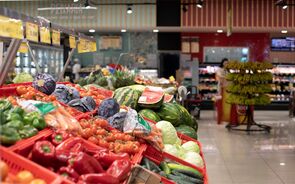 legumes, fruta, comida, supermercado