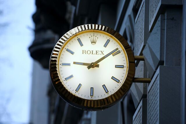 Até os relógios Rolex estão a sofrer a pressão dos juros