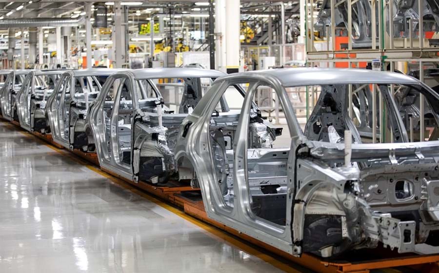 A Autoeuropa representa mais de 70% da produção automóvel.
