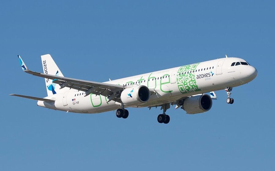 Avião da Azores Airlines