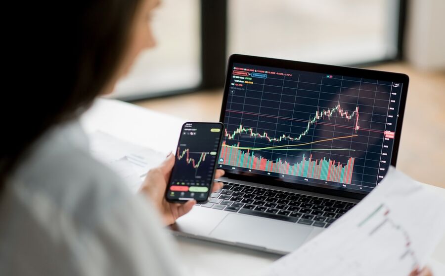 graficos, operadores, traders, 