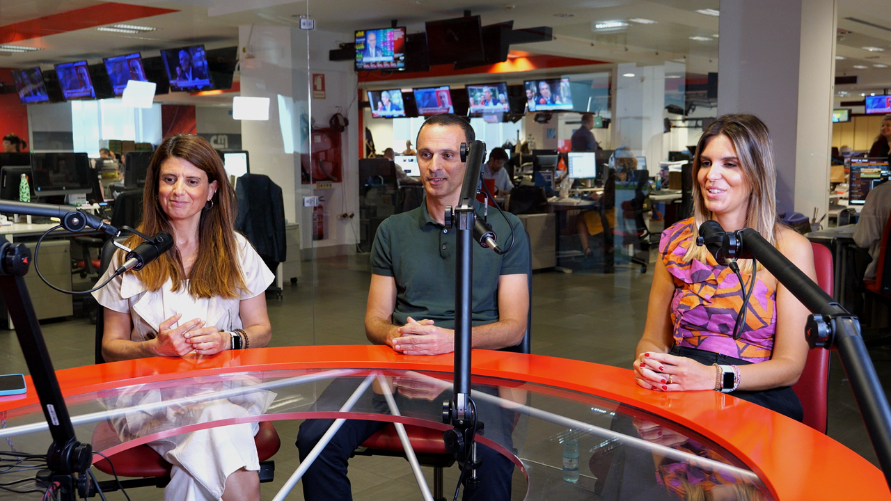 Cristina Tavares, head of Branding, Communication & Marketing International da Fidelidade, Paulo Vieira, da agência criativa Caetsu, e Joana Oliveira, da agência de meios Mindshare