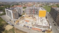 O empreendimento habitacional “Encosta do Infante”, em Gaia, terá um total de 161 apartamentos.