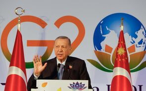 Recep Tayyip Erdogan, presidente da Turquia no G20 em Nova Deli