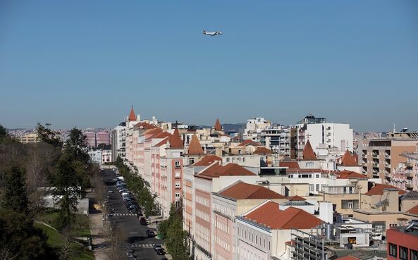 O preço mediano por metro quadrado em Lisboa subiu 12,3% em 2025.