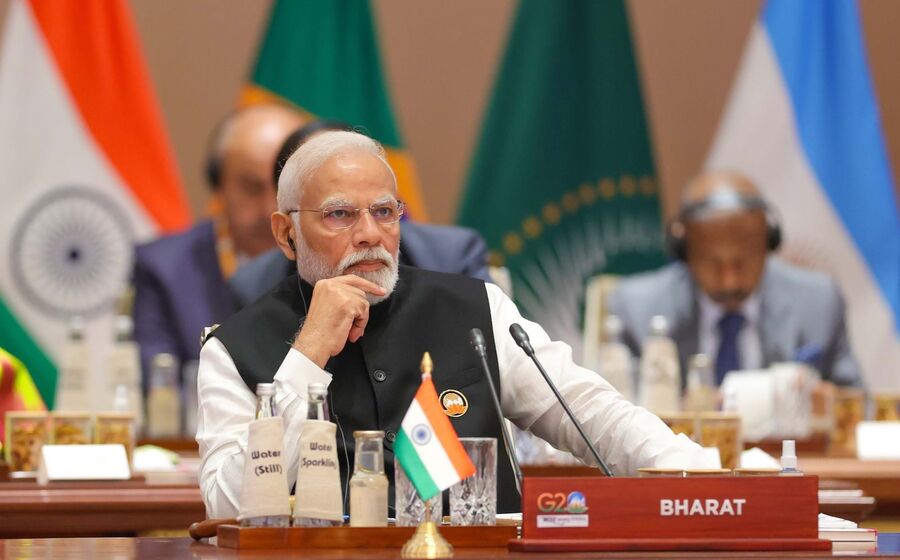 Narendra Modi, primeiro-ministro da Índia
