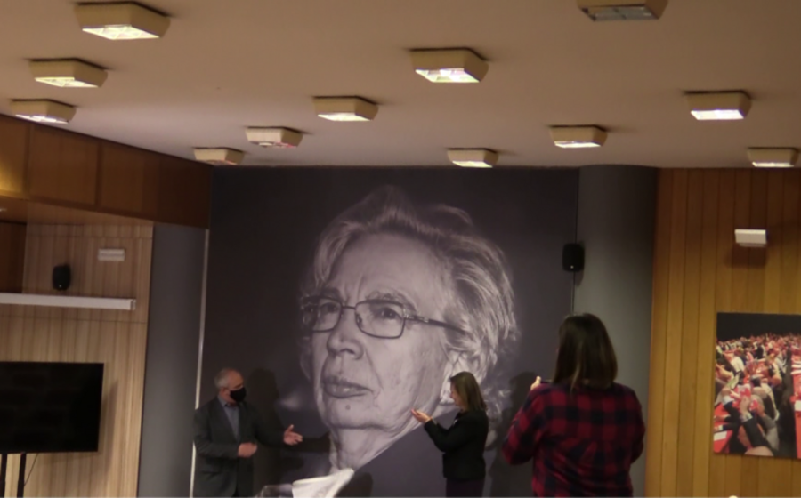 Inauguração do auditório Manuela Teixeira na UGT