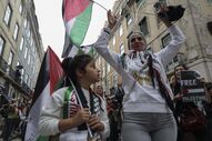 Manifestação Israel em Lisboa