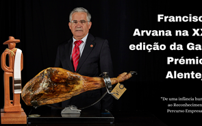 XXI edição dos prémios Mais Alentejo premeia Francisco Arvana
