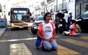 ativistas protesto climáticos Climáximo