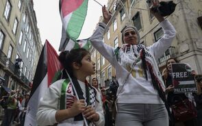 Manifestação Israel em Lisboa