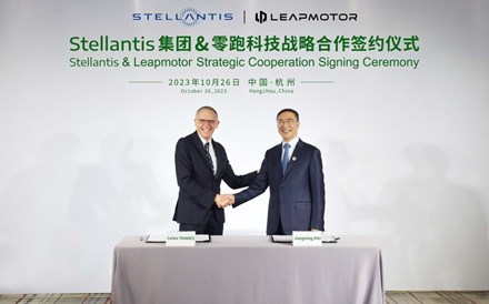 Stellantis adquire 20% da fabricante chinesa de elétricos Leapmotor por 1,5 mil milhões