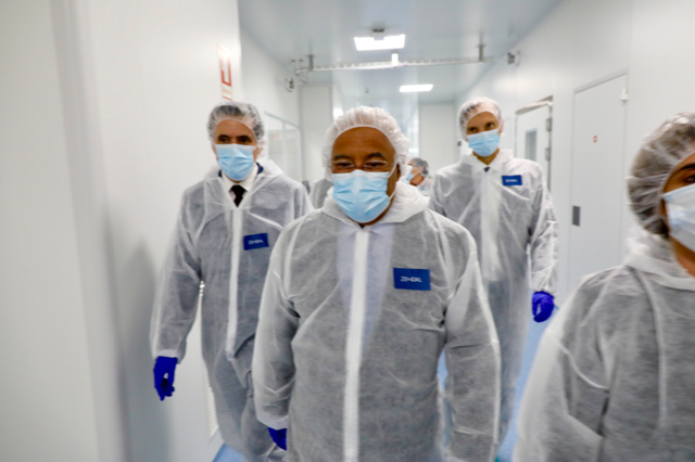 Investimento galego: Costa inaugura a primeira fábrica de vacinas de Portugal