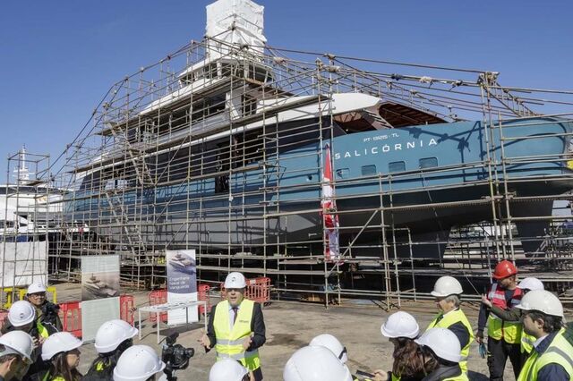 Primeiro ferryboat 100% elétrico 'made in Portugal' vai servir Aveiro