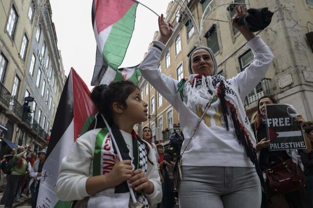 PCP e BE juntam-se a manifestação em Lisboa pelo 'fim do massacre' em Israel