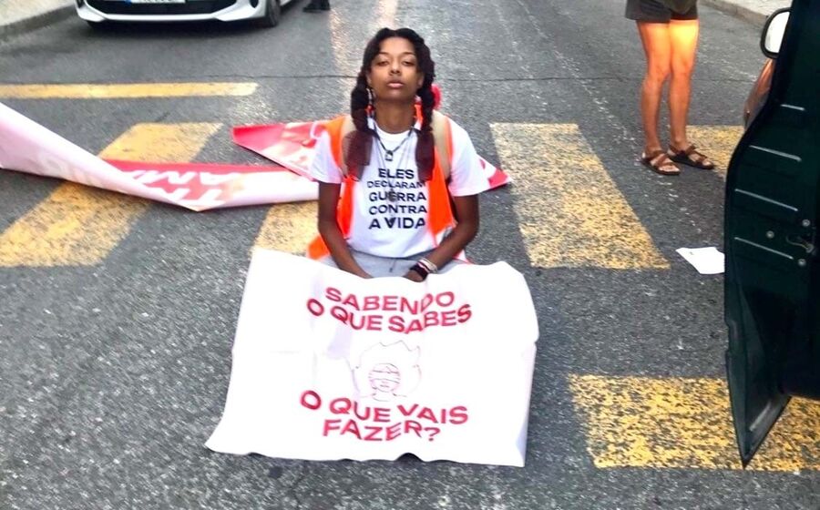 ativistas protesto climáticos Climáximo