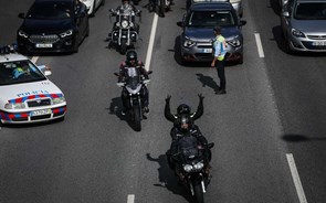 Aumento no IUC junta em Lisboa milhares de motociclistas em protesto 