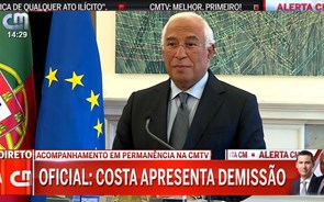 António Costa apresenta demissão