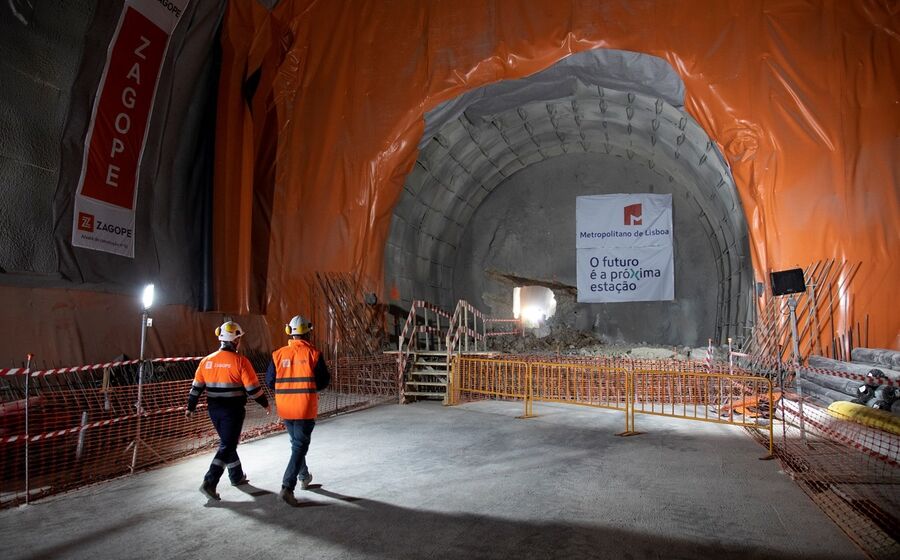 Obras Metro Lisboa
