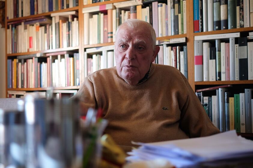 António Lobo Antunes em entrevista ao Negócios em 2017
