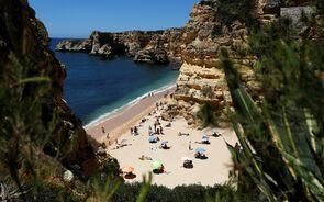 Algarve, praia, turismo, turistas, verão