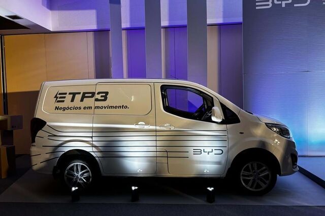 Ofensiva BYD nos comerciais ligeiros elétricos