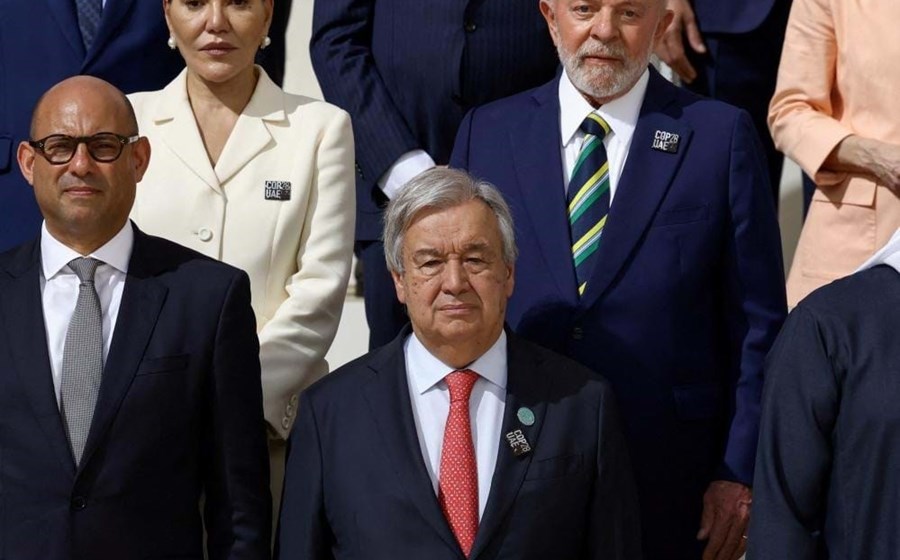 COP28, que conta com a presença do Secretário-geral da ONU, António Guterres, apresentou, até agora, fracos resultados