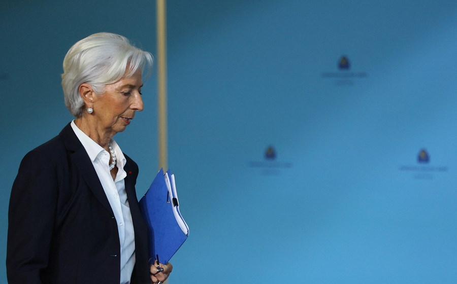 A presidente do BCE, Christine Lagarde, tem vindo a afirmar que os decisores estão a tomar decisões consoante os dados que vão sendo conhecidos.