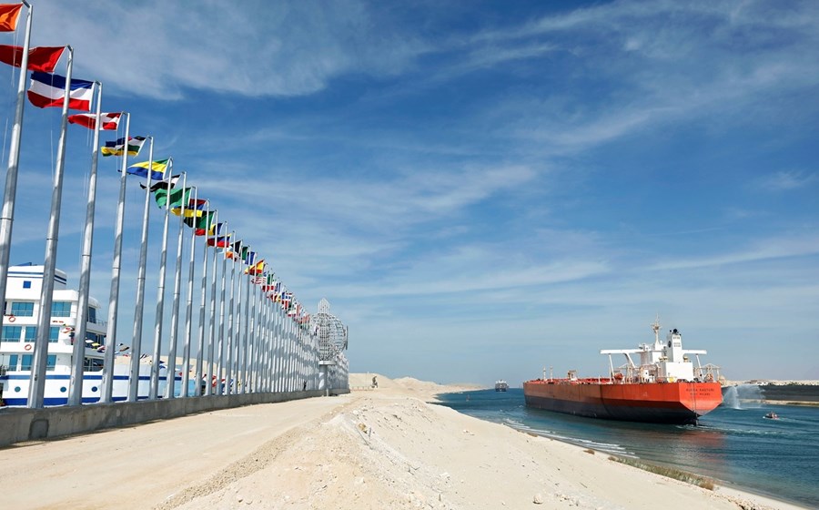 Em 2021, o Canal do Suez protagonizou um incidente que penalizou as cadeias de abastecimento globais. Volta agora a ser preocupação.