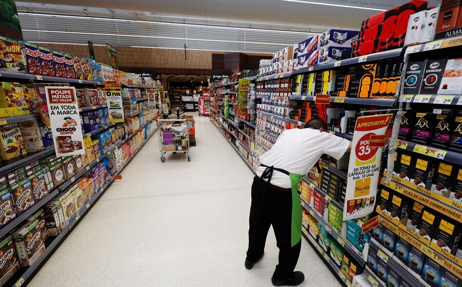 supermercado, compras, alimentos