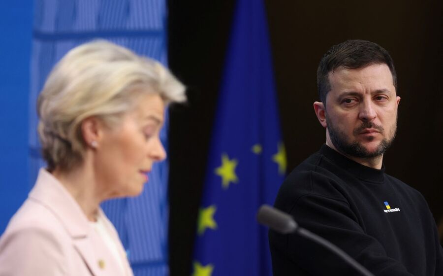 Ursula von der Leyen, Zelensky