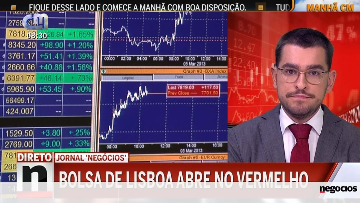 Lisboa em queda. Pesos pesados penalizam