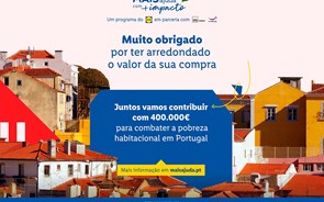 Com a ajuda dos portugueses, Lidl entrega 400.000 euros para combater pobreza habitacional