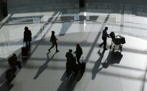 passageiros, aeroporto, aviação